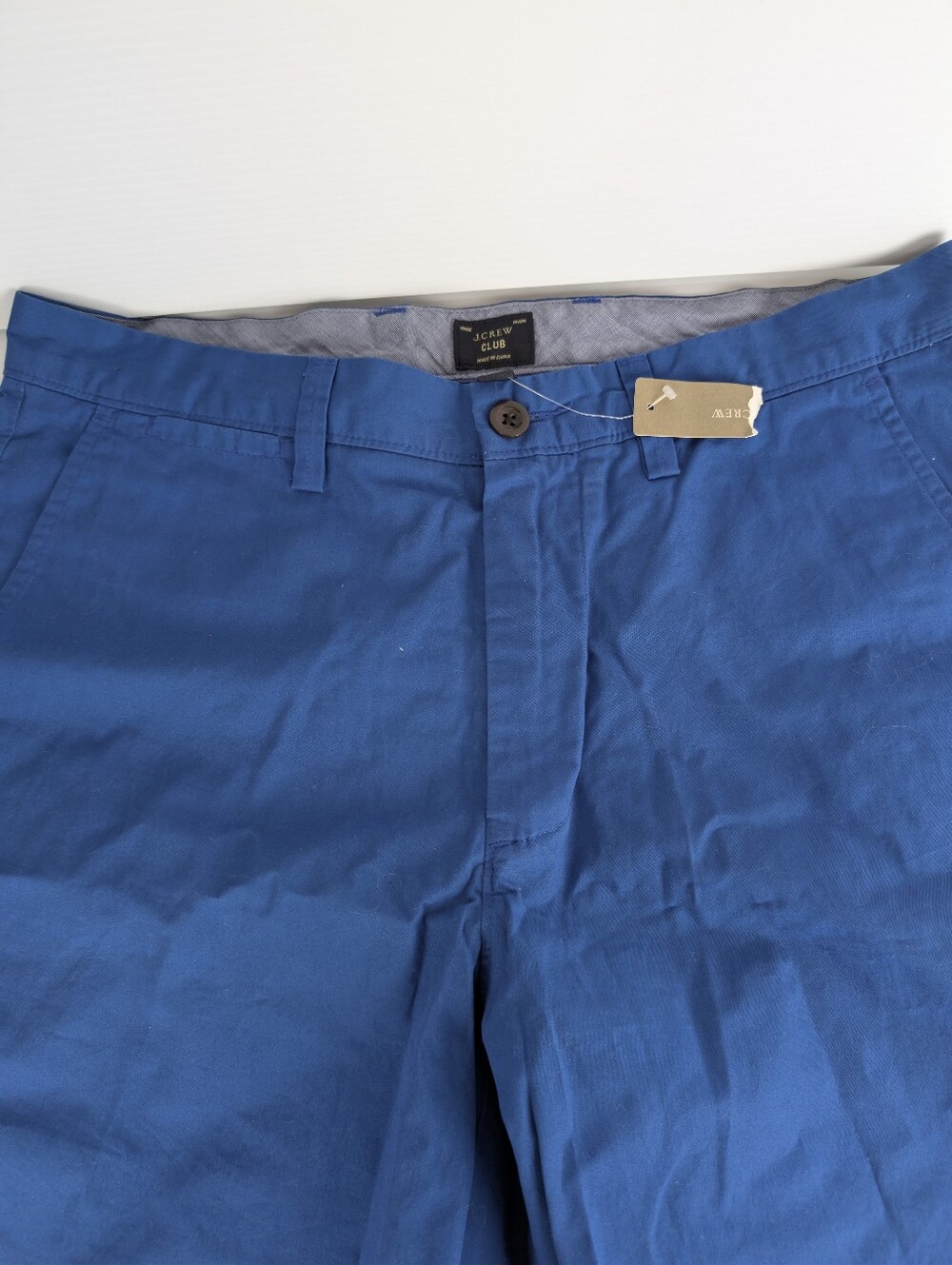 J Crewe Club Short Blue 32 With Tags Not Worn Bermuda Preppy Golf Walking